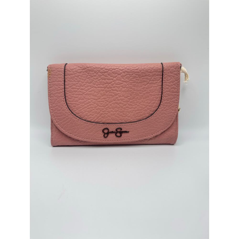 Jessica Simpson Snap Crossbody and wallet bag Pink
